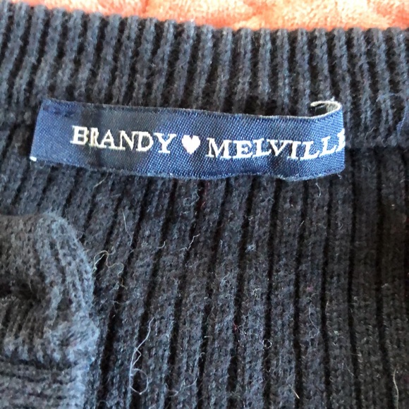 Bundle of 2 Brandy Melville long sleeve shirts Size-S - Picture 2 of 3